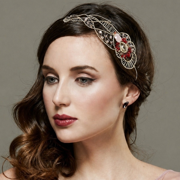 tocado-invitada-de-boda-con-pelo-suelto -racine-blonda-almendra